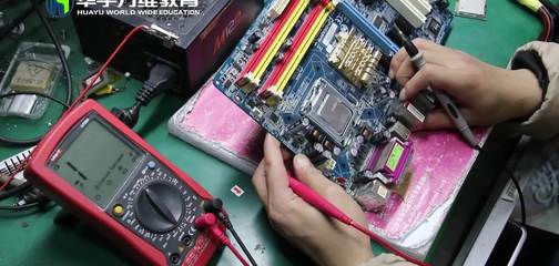 于老师 主板鼠标键盘接口损坏维修案例——计算机维修实战分享